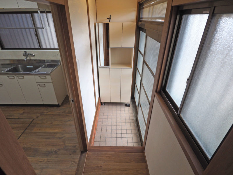 プラスガレージのある家